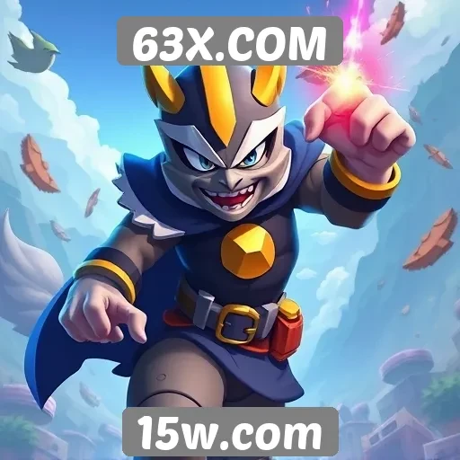 Exploração dos jogos disponíveis em 63X.COM